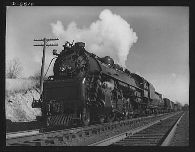 Transportation. Engines. "MacArthur" engine in service on...