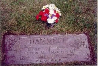 Hammett Headstone