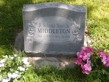 Jaunita Jelena (Smith) Middleton gravesite