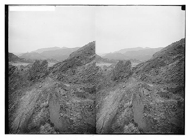 To Sinai via the desert. Nakb el-Budra pass.