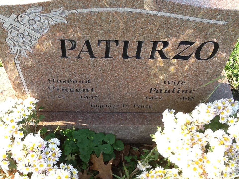 Vincent & Pauline Paturzo gravesite