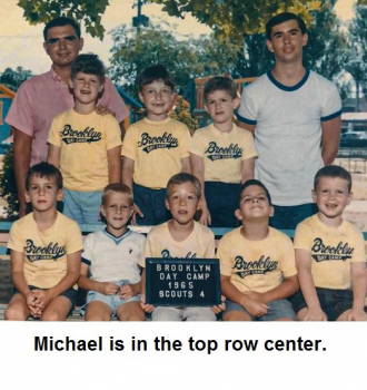 Michael brown at Day camp.