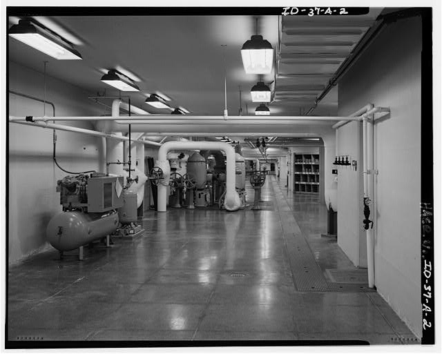 2. Pipe Floor Front Corridor, view to the northwest, with...
