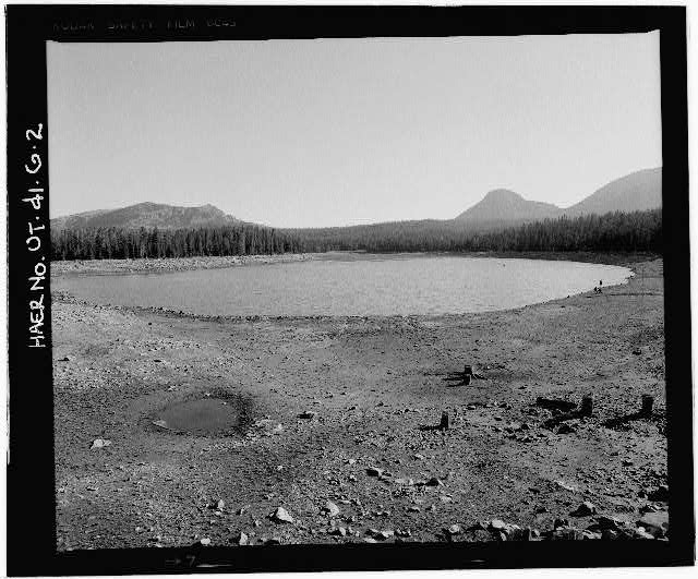 2. OVERALL VIEW OF LAKE, LOOKING NORTHEAST - High...