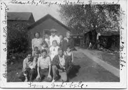 Harley Wright Family, Ohio 1940
