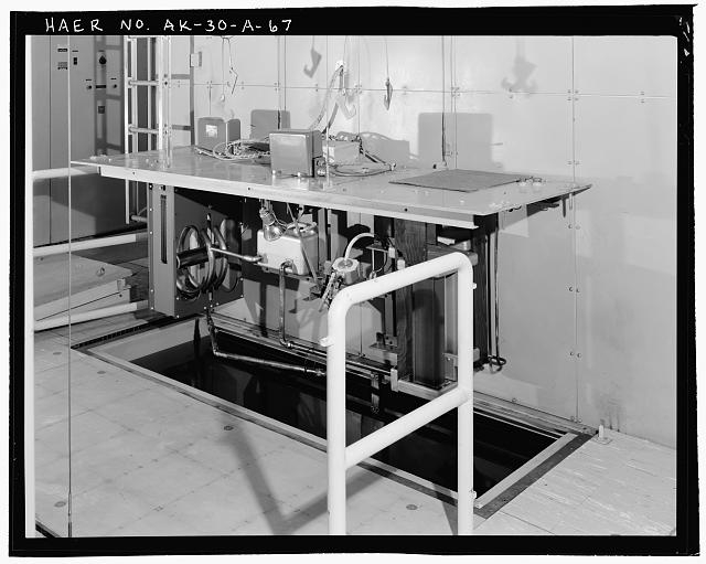 67. Building 102, view of electronic switching amplifier...