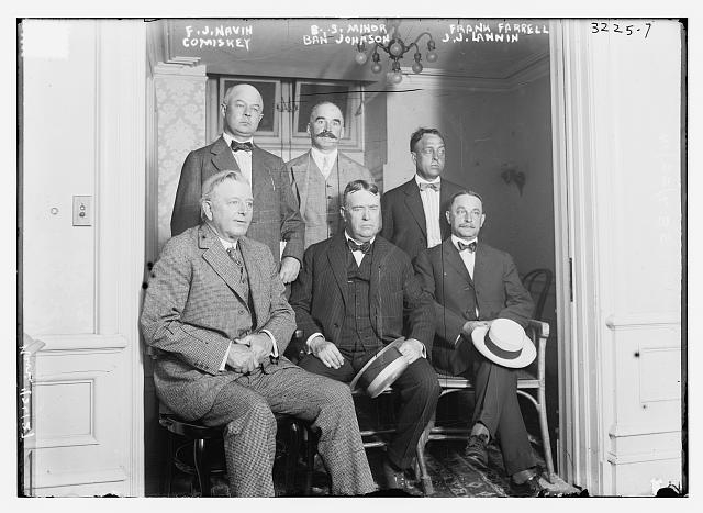 [AL club presidents: Frank Navin, Detroit; Benjamin S....