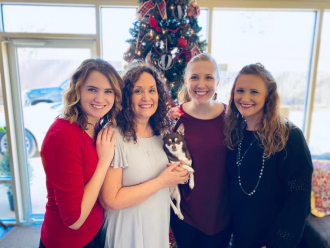 My beautiful daughters, Sarah, Anna and Erin. 