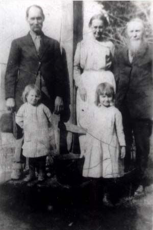 John Robison, Samantha, Hiram, Violet and Gertrude