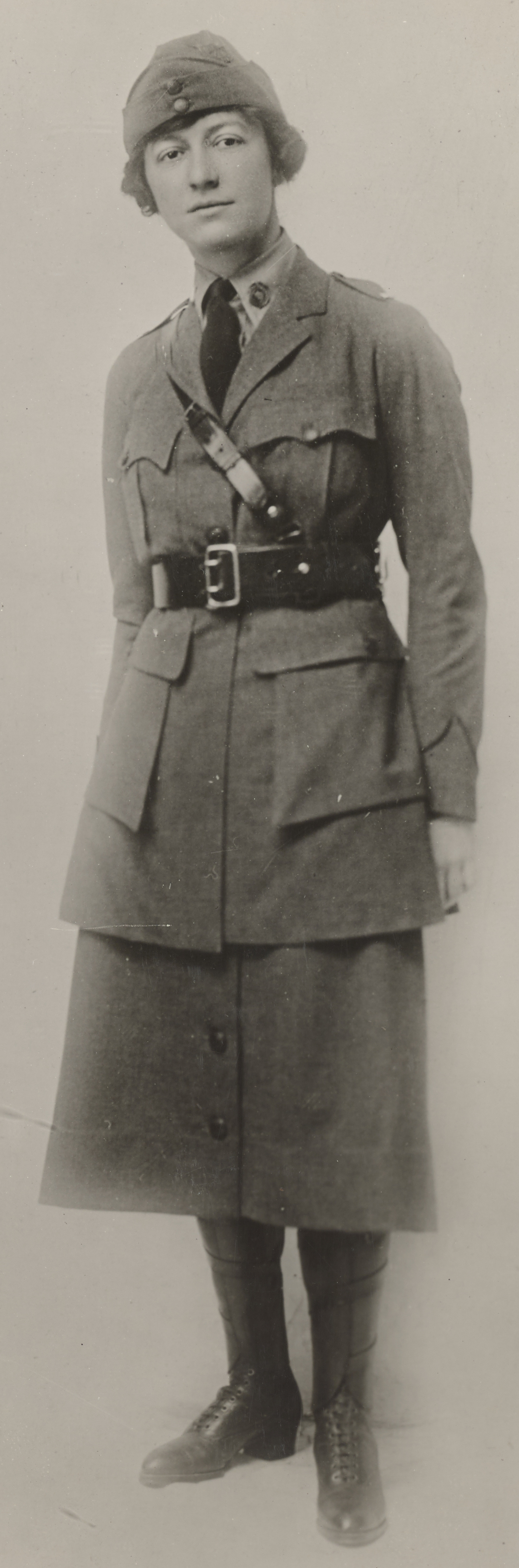 Mary Fitch Cushing in World War One.