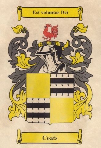 Coats Family Coat-of-Arms