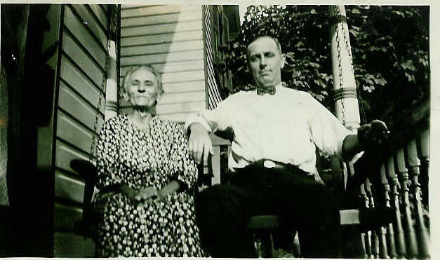 Ida Davis Severs and son George Raymond