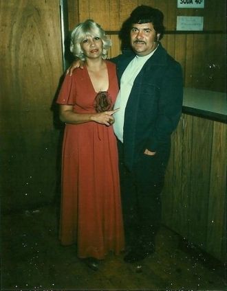 Frank Ancira and woman