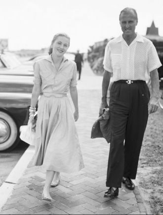 Joan Fontaine and Serge Obolensky