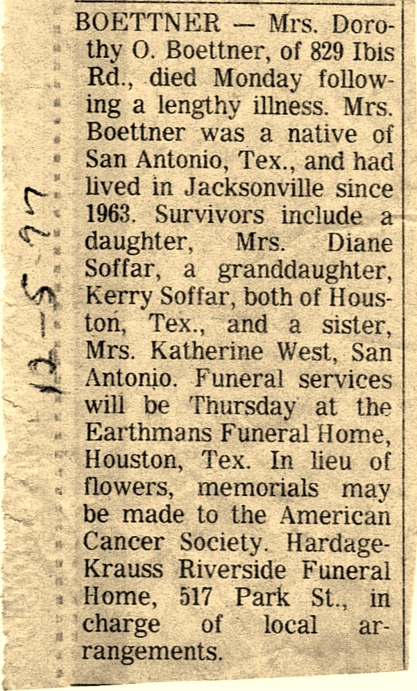 Dorothy Martha Studhalter Obituary
