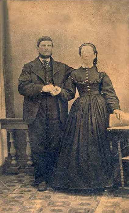 Samuel & Mary (Rife) Lentz, PA c1857