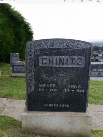 Chinitz gravesite