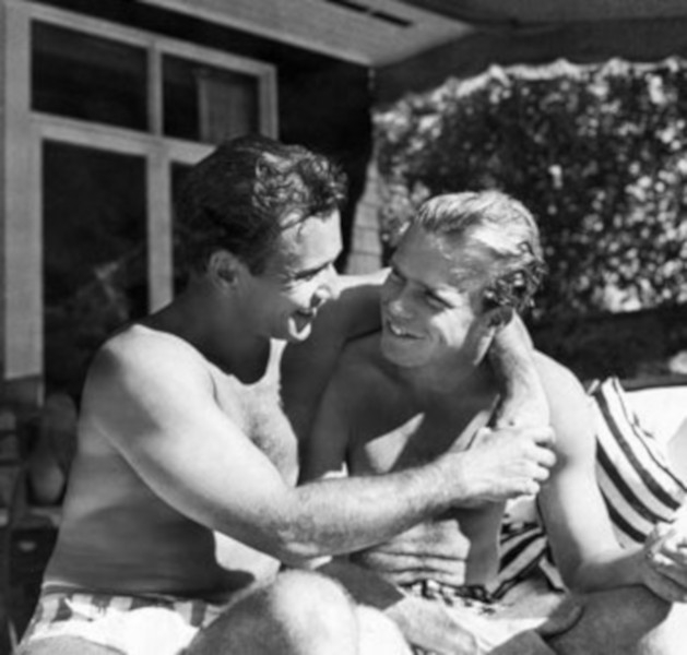 Arthur Laurents and Tom Hatcher.