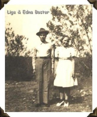 Lige & Edna Boster