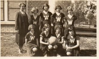 Unknown School Basketball Team