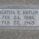 A photo of Bertha E. Heflin