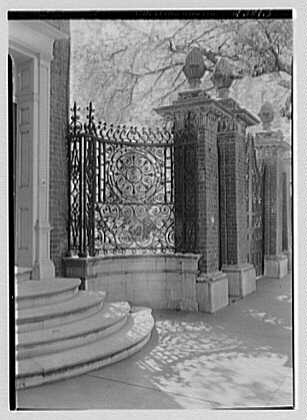Charleston ironwork details, Charleston, South Carolina....