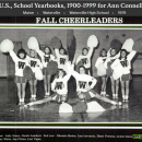 Annie T. (Connellan)Edwards--U.S., School Yearbooks, 1900-1999(1979) Fall Cheerleaders