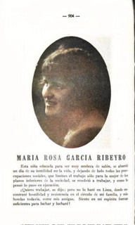 A photo of María Rosa (Garcia) Ribeyro 