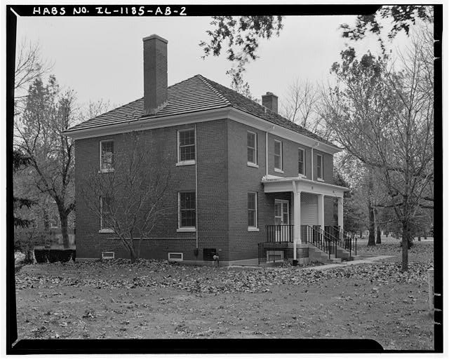 2. View of rear and side from north. - Chanute Air Force...