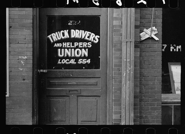 Headquarters of truck drivers' union, Omaha, Nebraska....