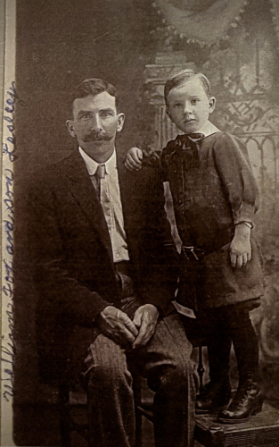 William Fox and his son Leslie