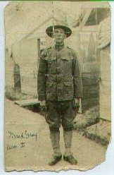 Mack Gray, WWI