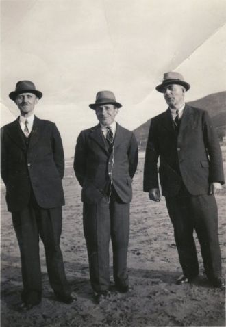 Grandfather with brothers/friends