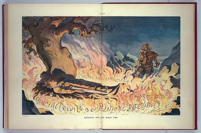 Siegfried and the magic fire / Keppler.