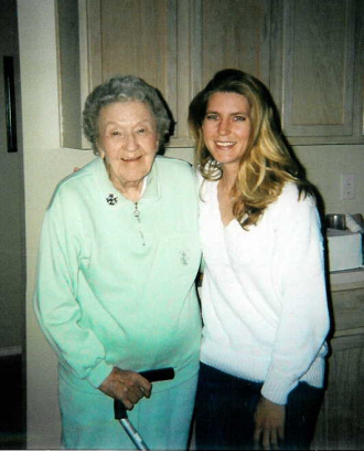 Fran Chamberlain with her granddaughter Heather Chamberlain