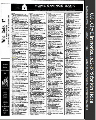Michael Joseph O'Hare --U.S., City Directories, 1822-1995(1963)