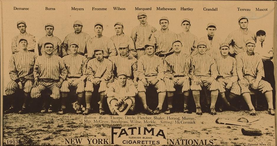 Jim Thorpe, Moose McCormick and the 1913 New York Giants