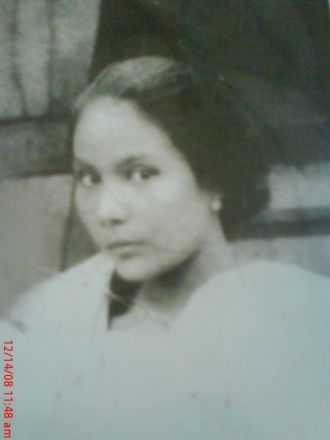 Unidentifed Abrera Woman, Philippines
