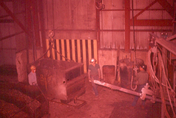Men at the Mouat mine