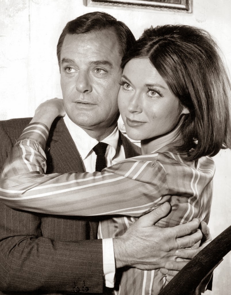 Gig Young and Gia Scala