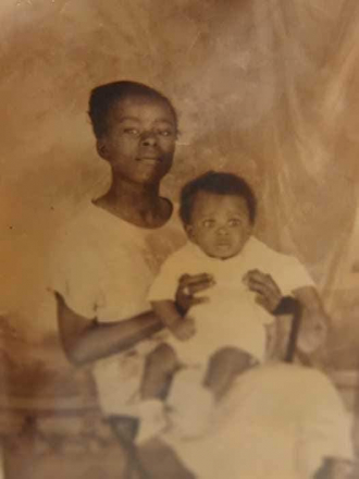 Mom and Menford Bellamy. Mom and Menford Bellamy.