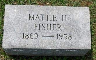 A photo of Mattie H Hancock Fisher