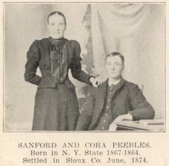 Sanford & Cora Peebles, NY