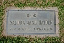 Sandra Hayden Gravesite