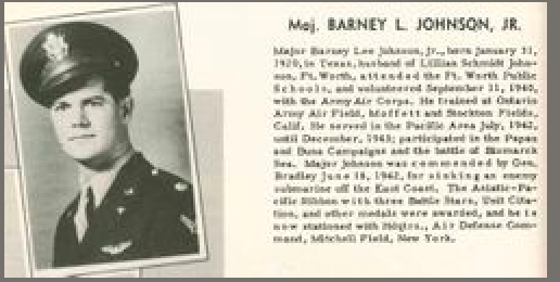 Barney Lee Johnson Jr.   1920 - 2004    Texas