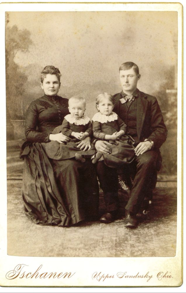 Sheldon & Louisa (Heller) Warner family