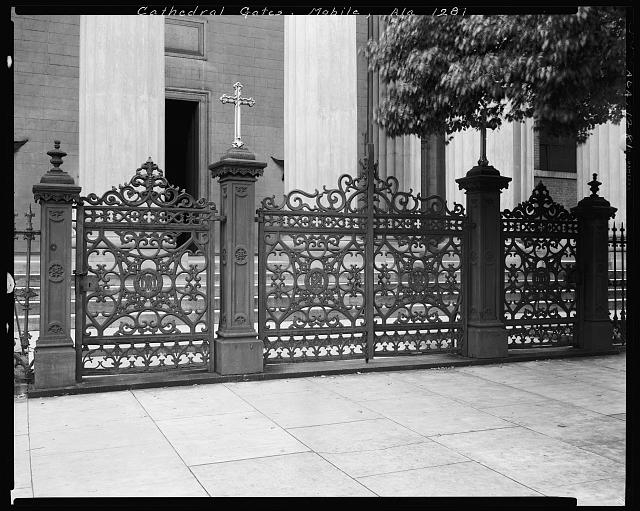 Cathedral of the Immaculate Conception, Gates, Claiborne...