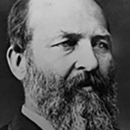 A photo of James Abram Garfield