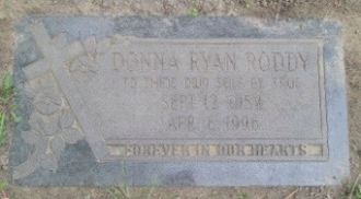Donna J. Ryan Roddy, IL headstone