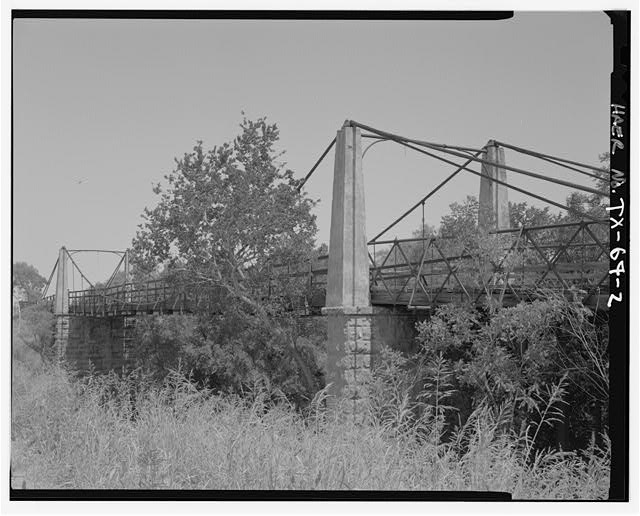 BARREL VIEW FROM SE. - Clear Fork of Brazos River...